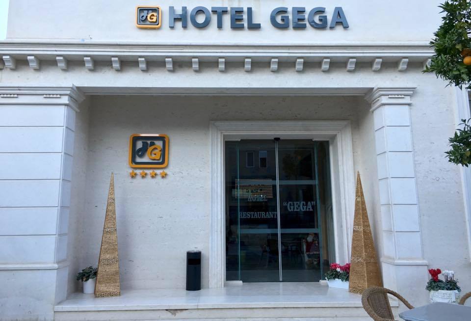 Hotel Gega Berat Exteriér fotografie